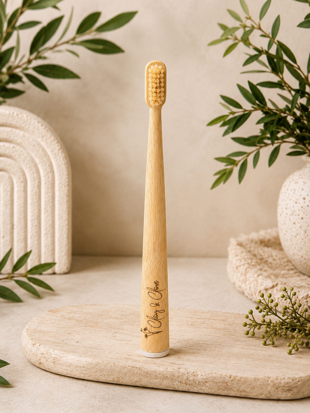 Boar Bristle Toothbrush